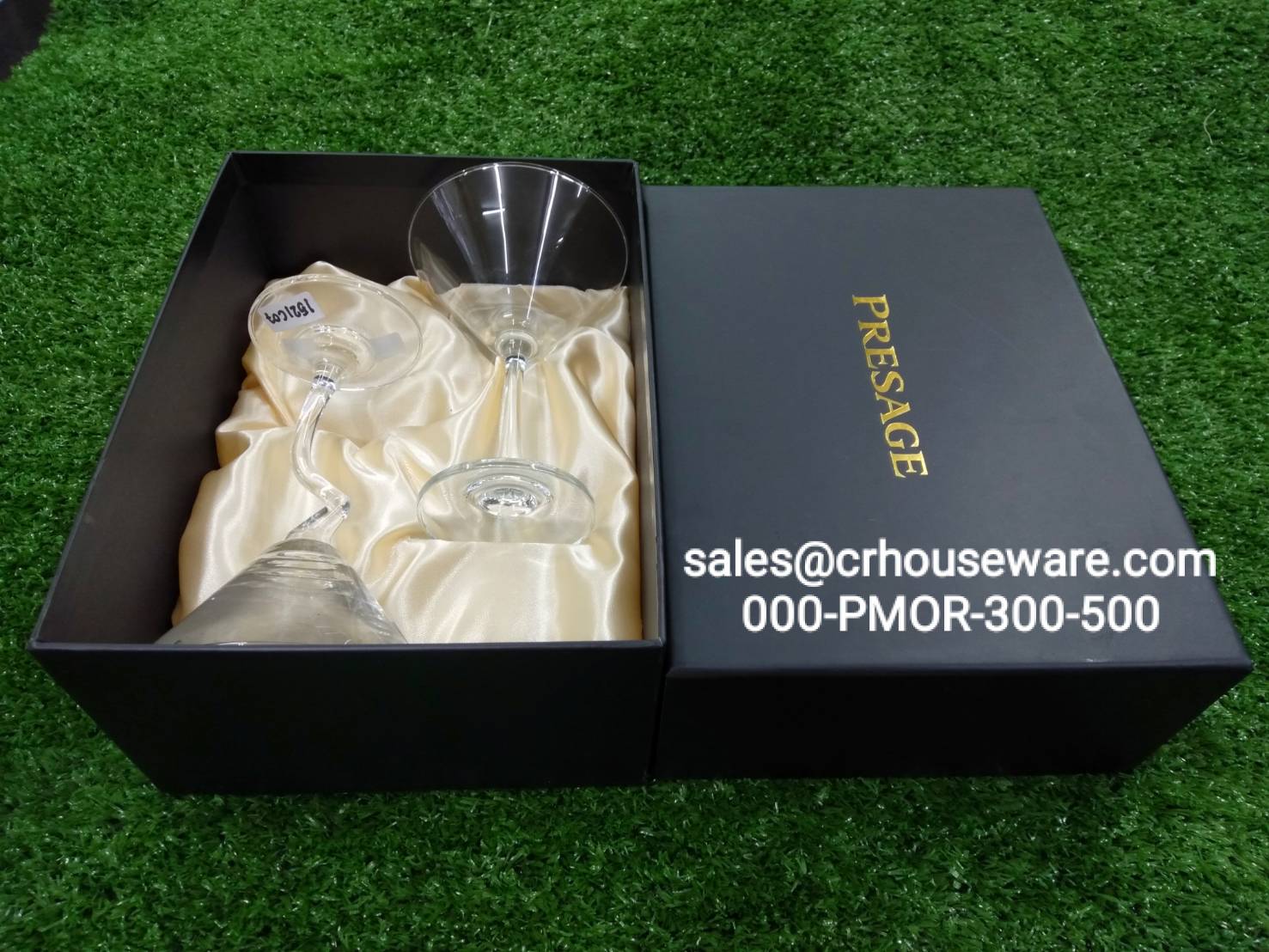 กล่องงานเซตพรีเมี่ยม แก้วพร้อมพิมพ์+กล่องทำสแตปโลโก้ รหัส 000-PMOR-300-500