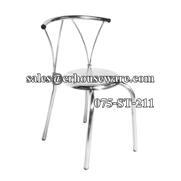 เก้าอี้โลตัสสแตนเลส 075-ST-211