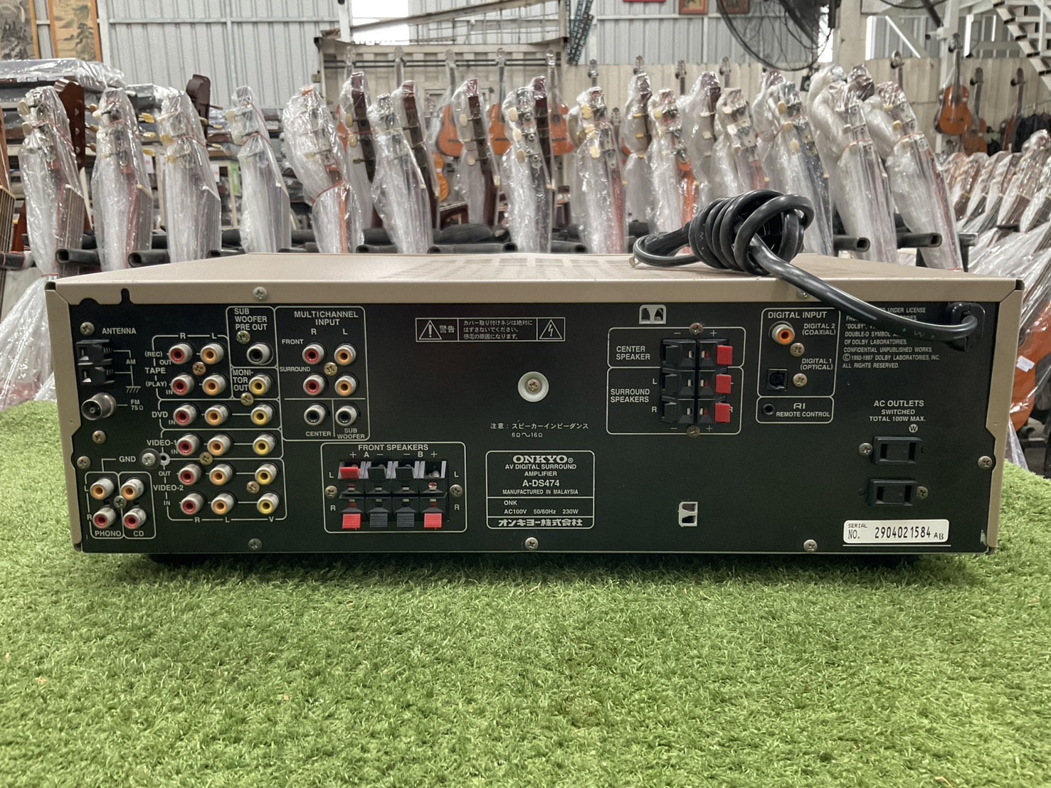 เครื่องขยายเสียง ONKYO : A-DS474 สินค้าไม่พร้อมใช้งาน (ต้องซ่อม)