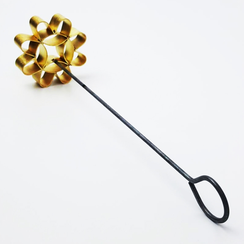 พิมพ์ดอกจอกทองเหลือง เบอร์ 4 ขนาด 7.0 ซม.