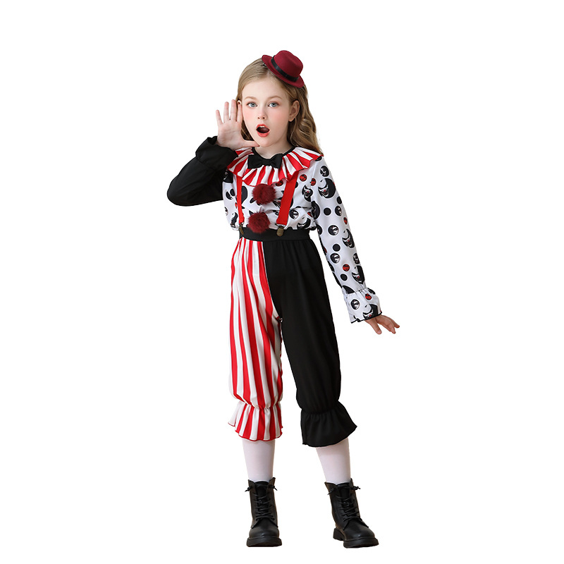 Friendly4kid พร้อมส่ง ชุดฮาโลวีนคอสเพลย์โจ๊กเกอร์