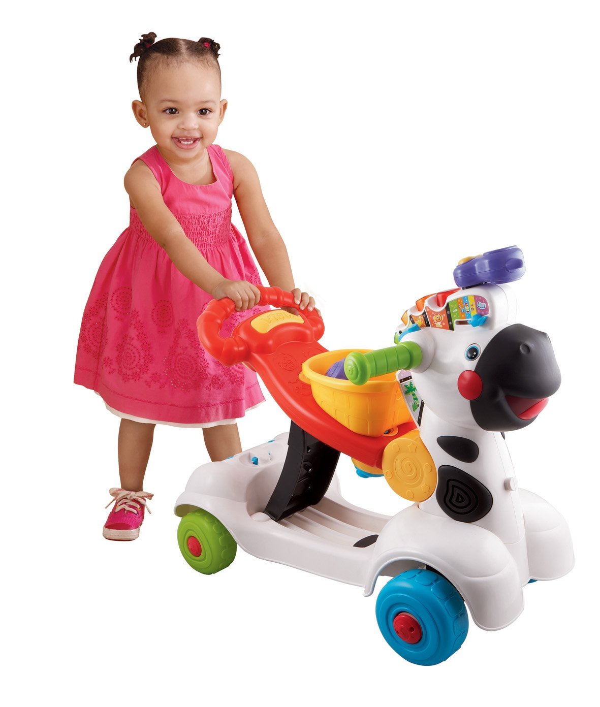 รถขาไถ/ สกู้ตเตอร์/ ผลักเดิน 3 in 1 VTech Learning Zebra Scooter