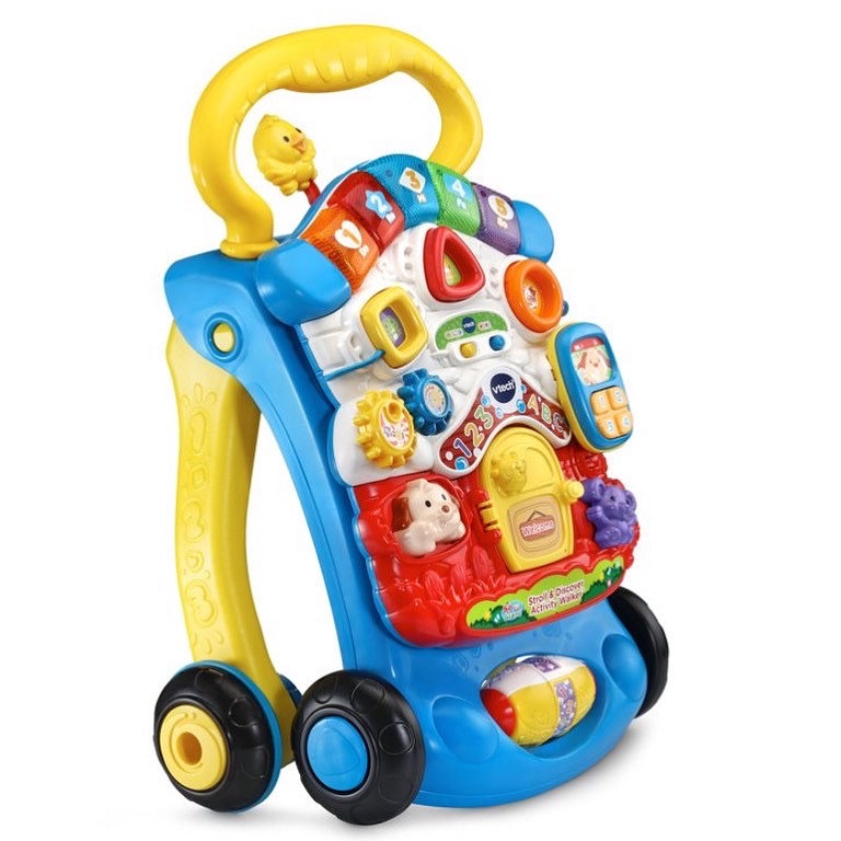 Vtech ของเล่นหัดเดินสุดน่ารัก First Steps Baby Walker Blue สีน้ำเงิน (Limited Edition)