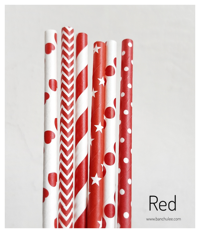 Collection Paper Straws หลอดกระดาษ ใช้สำหรับดื่มน้ำ
