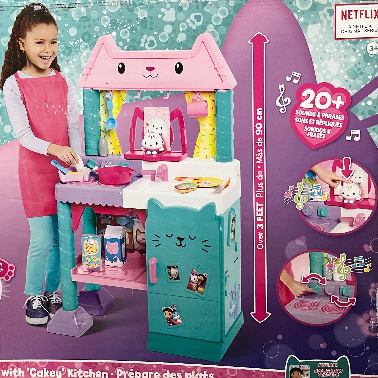 Gabby's Dollhouse Cakey Kitchen Set