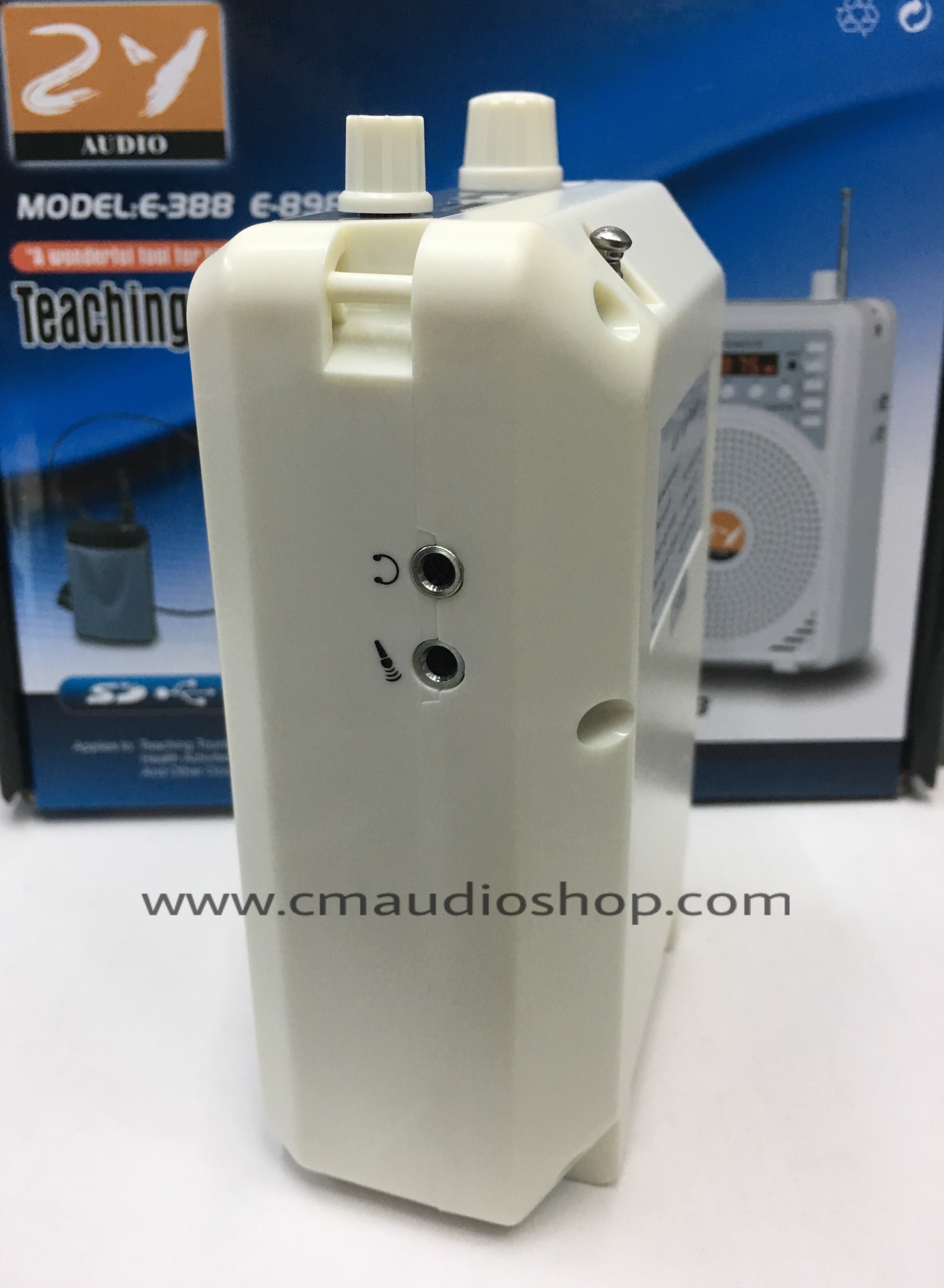 ไมค์-ลำโพงคาดเอว/ ลำโพงแบบพกพา E-388 (USB)