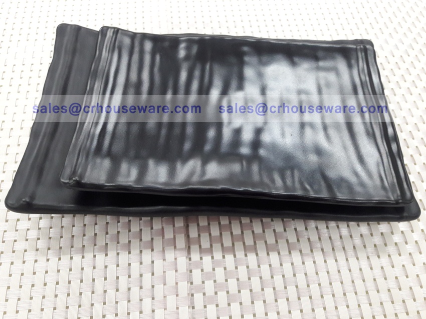 จานสี่เหลี่ยมผืนผ้า 017-PX-F151210