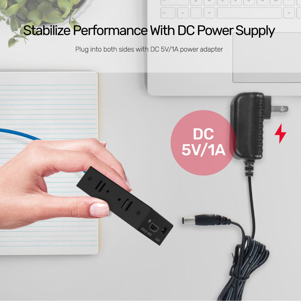 HDMI Extender 60M Over Ethernet 4K/30Hz (HDMI to LAN) by Unitek