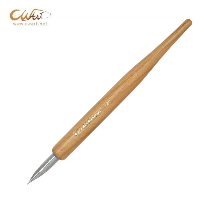 ด้ามปากกาคอแร้ง Tachikawa - T-25 ด้ามไม้