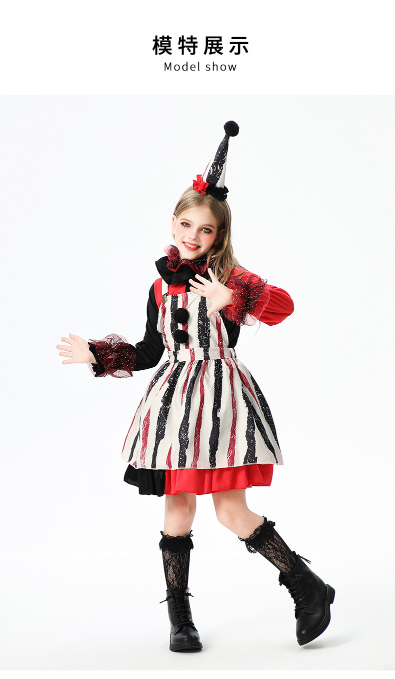 Friendly4kid พร้อมส่ง ชุดฮาโลวีนคอสเพลย์โจ๊กเกอร์