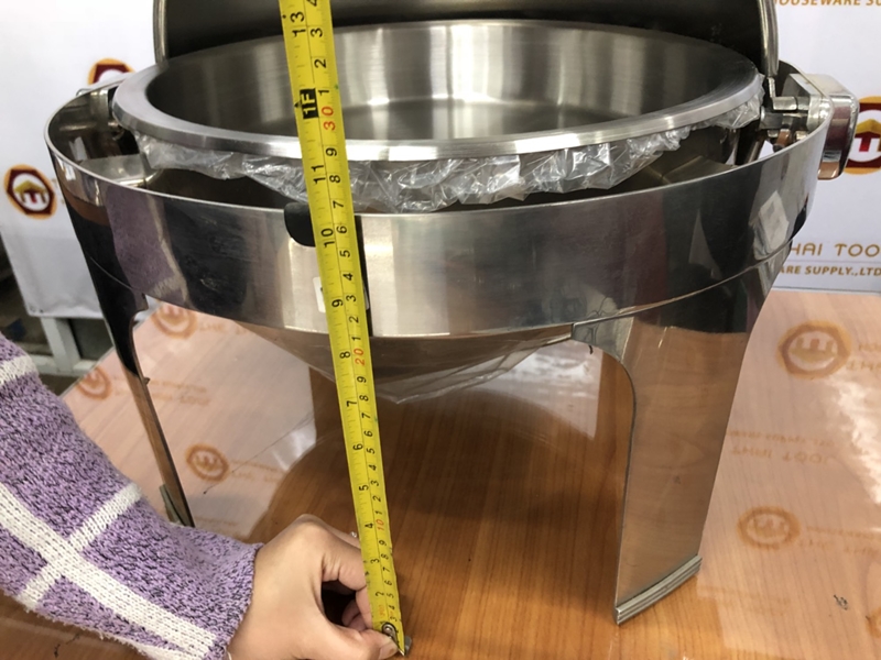 อ่างอุ่นอาหารกลม (หนา) 005-H6503,ชุดอ่างอุ่นอาหารแบบกลมหนา