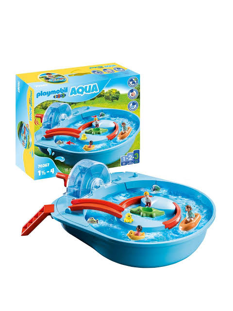Playmobil 1.2.3 AQUA Splish Splash Water Park 123 อควา สวนน้ำสปลิชสแปลช