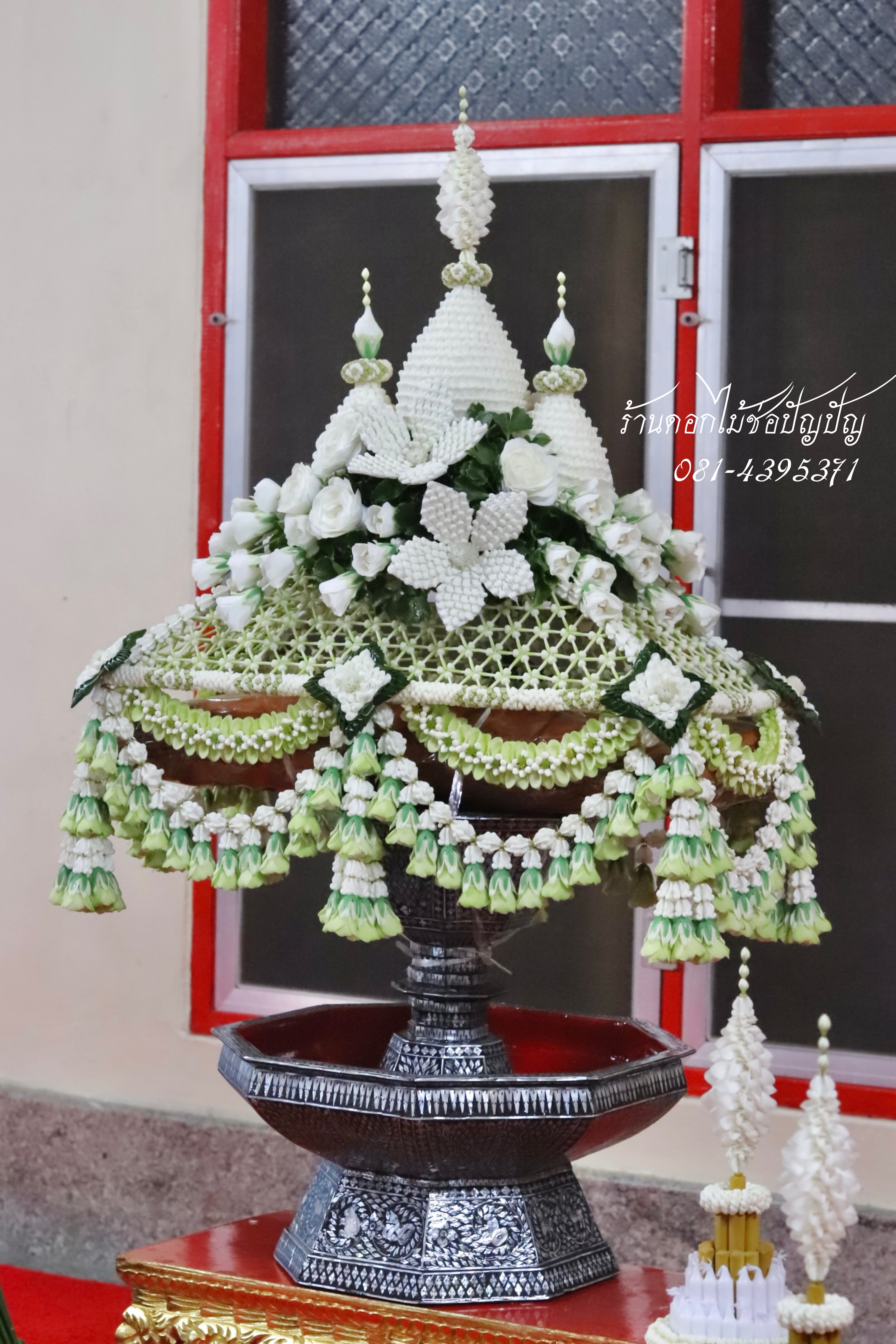 เครื่องบวชดอกไม้สด ชุด D12