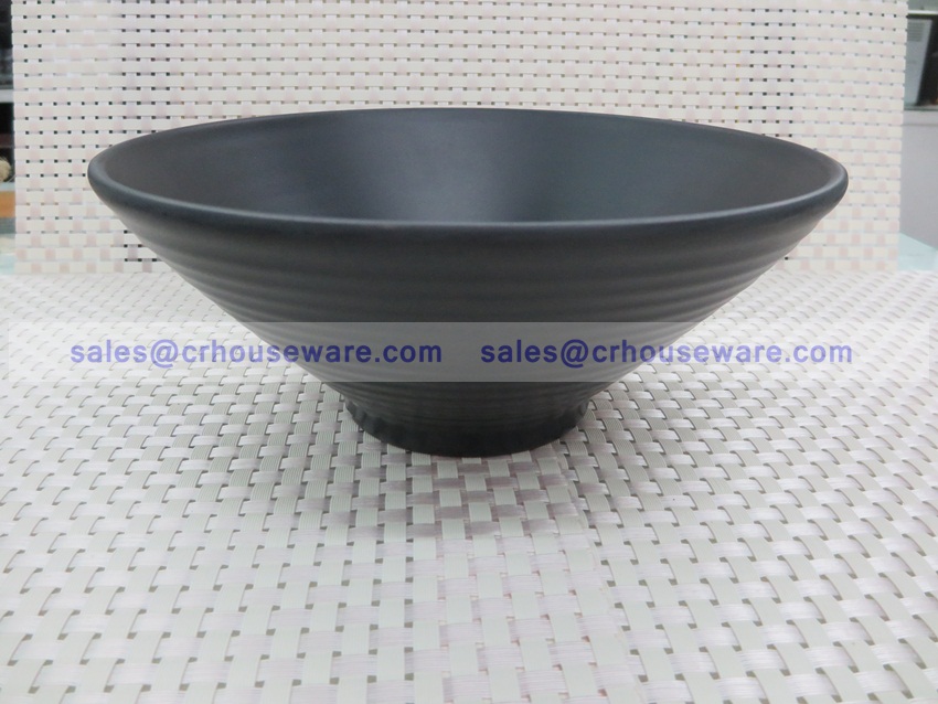 ชามราเมง ชามก๋วยเตี๋ยว ลายลอนเล็ก 8 นิ้ว 017-PX-F155480