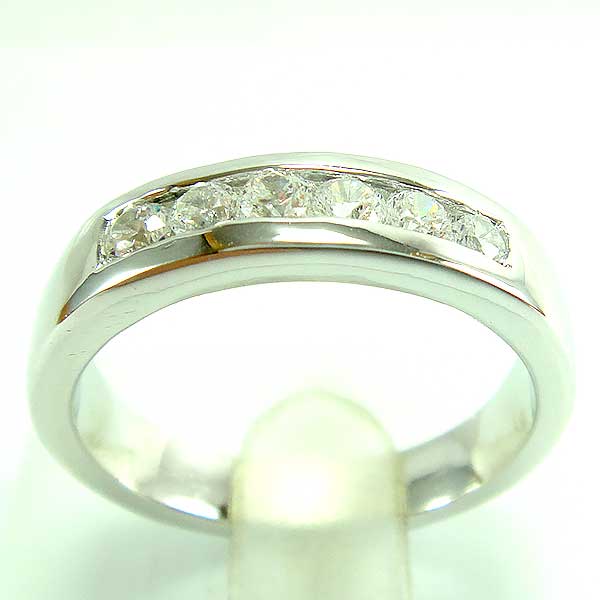 แหวนเงินแท้ราคาถูกชุบทองคำขาว เพชรCZแท้ 0.24 กะรัต งานประณีตสวยงาม สั่งผลิตค่ะ