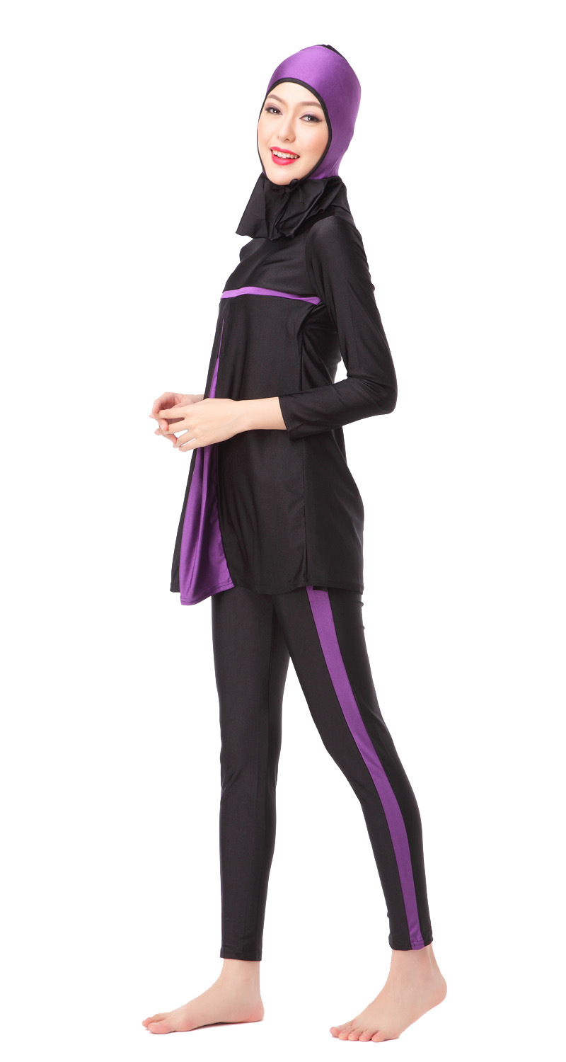 ชุดว่ายน้ำมุสลิม 3xl พร้อมหมวกคลุม รอบอก 38-44 รอบเอว 32-42 สะโพก 42-54 นิ้ว รอบแขน 14-18 นิ้ว ตัวเสื้อยาว 33 นิ้ว กางเกงยาว 40 นิ้วค่ะผ้าดีงานสวยค่ะ