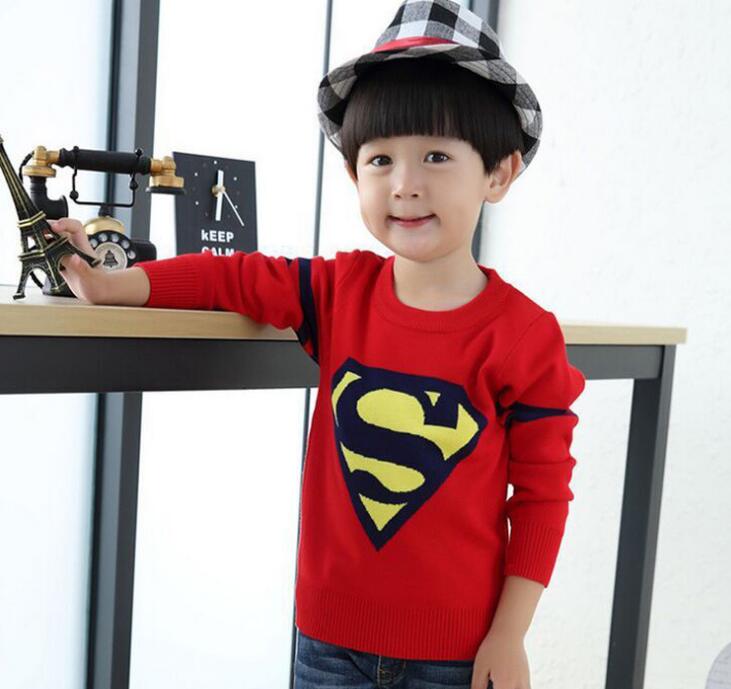 เสื้อกันหนาว : เสื้อกันหนาว ไหมพรม ซุปเปอร์แมน