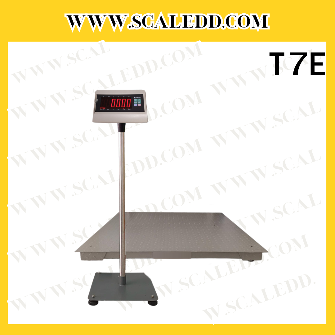 เครื่องชั่ง2ตัน รุ่น T7E ขนาดแท่น 150x200cm. เครื่องชั่งน้ำหนักดิจิตอล2ตัน เครื่องชั่งแบบวางพื้น2000kg เครื่องชั่งน้ำหนัก2ตัน ตาชั่งดิจิตอล2ตัน พิกัด 2000kg ค่าละเอียด 0.2kg