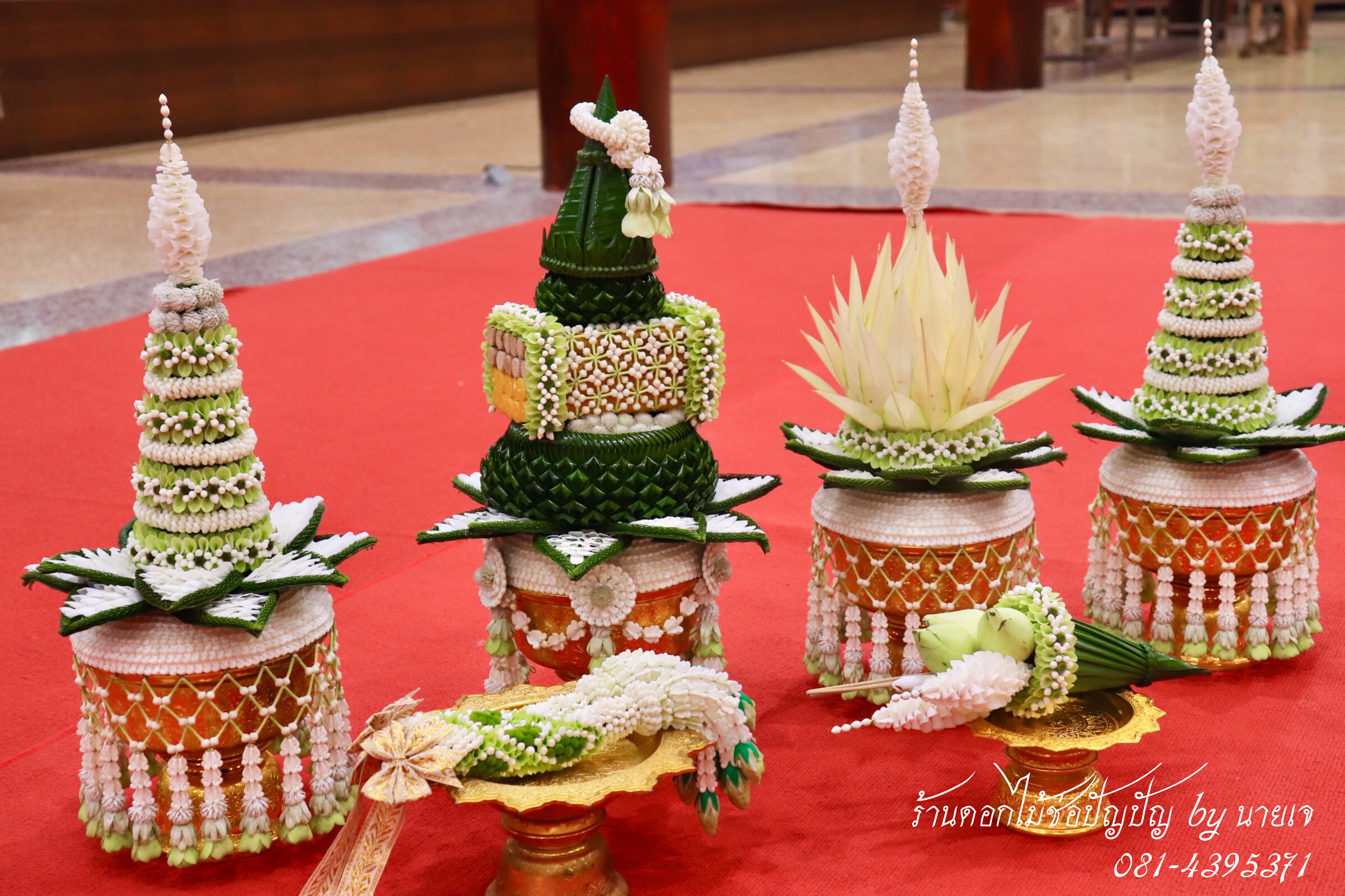 เครื่องบวชดอกไม้สด ชุดE1