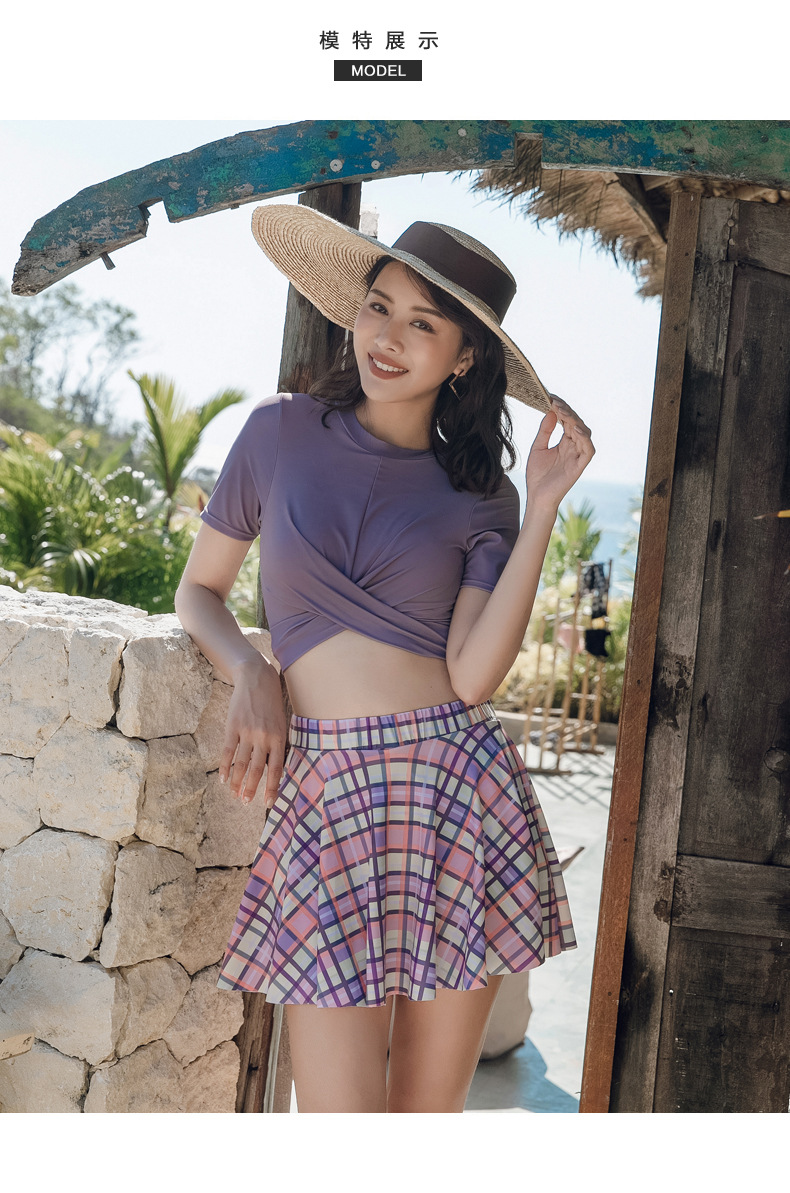 ชุดว่ายน้ำทูพีช รอบอก32-38 รอบเอว 26-34 สะโพก32-40 แบบสวยมากค่ะ