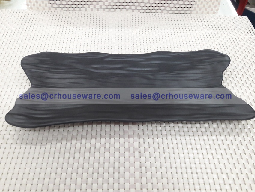 จานลายไม้ 017-PX-F161215