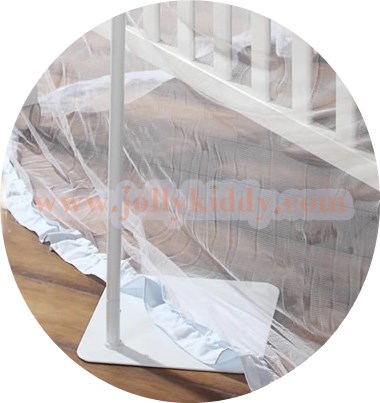 มุ้งกระโจมคลุมเตียงเด็ก แบบสแตนด์ขาตั้ง TP21110