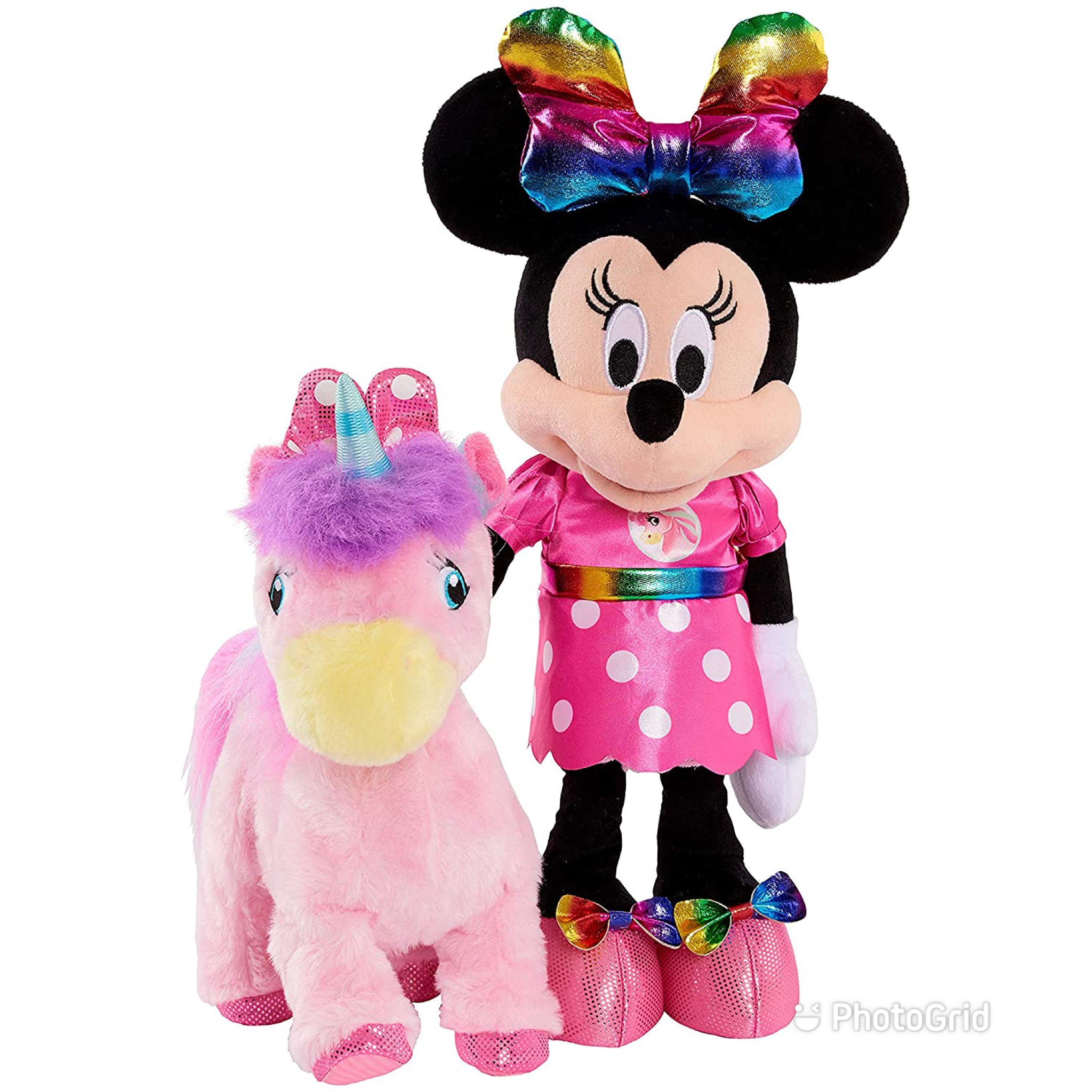 ตุ๊กตาเคลื่อนที่ได้ Minnie's Walk & Dance Unicorn Feature Plush