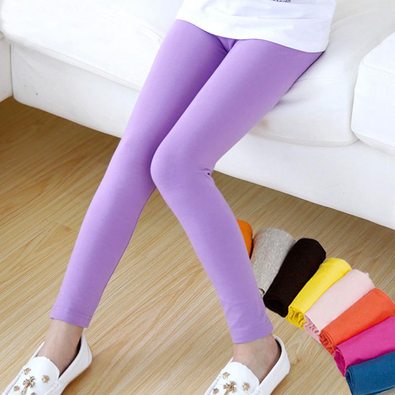 F-เลกกิ้งเด็ก สีพื้น