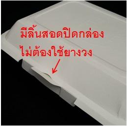 กล่องข้าวกระดาษเยื่อยูคาลิปตัส ( แพ็คละ 50 ใบ )