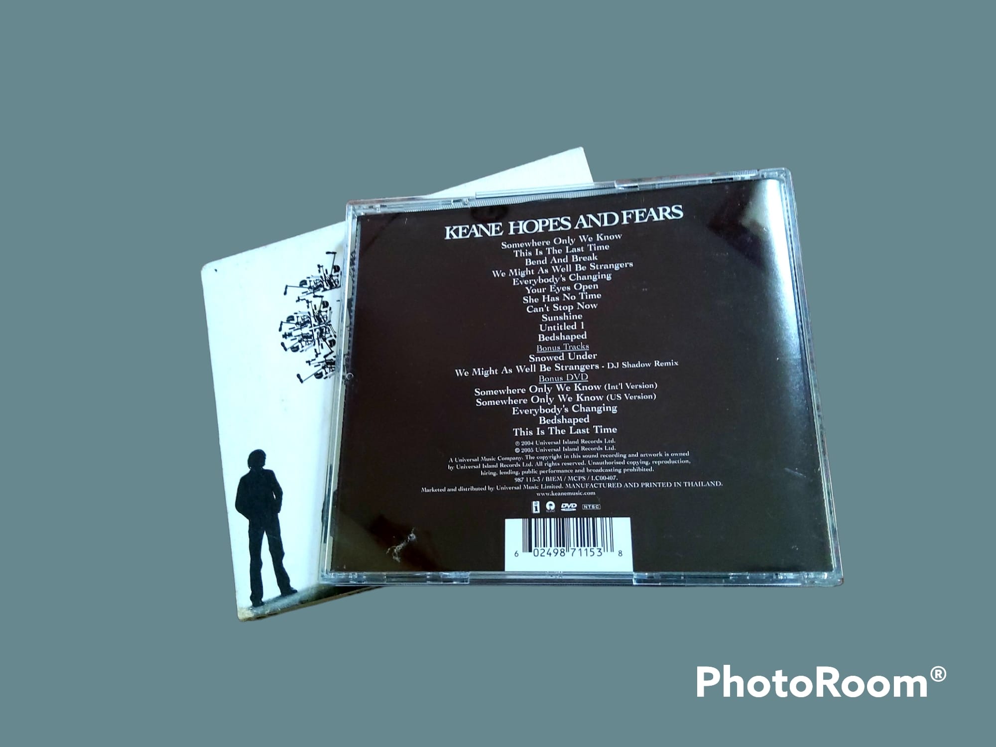 CD เพลง KEANE Hopes and Fears
