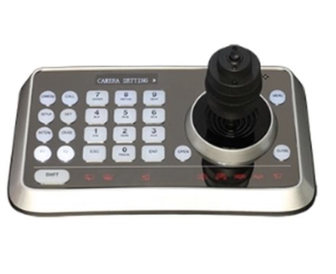 คีย์บอร์ดและจอยสติ๊ก สำหรับควบคุม กล้อง PTZ CAMERA ยี่ห้อ Nexis รุ่น JSC02