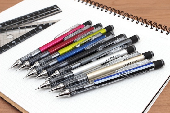 ดินสอกดระบบเขย่า Tombow Mono Graph 0.5mm.