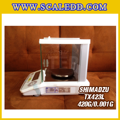 เครื่องชั่ง SHIMADZU รุ่น TX423L เครื่องชั่งญี่ปุ่น เครื่องชั่ง 420 กรัม เครื่องชั่งน้ำหนัก 420 กรัม เครื่องชั่งละเอียดสูง 420 กรัม เครื่องชั่งน้ำหนัก 420 g เครื่องชั่งทศนิยม 3 ตำแหน่ง ตาชั่ง 420 g เครื่องชั่งน้ำหนักดิจิตอลตั้งโต๊ะ 420 g ความละเอียด 0.001