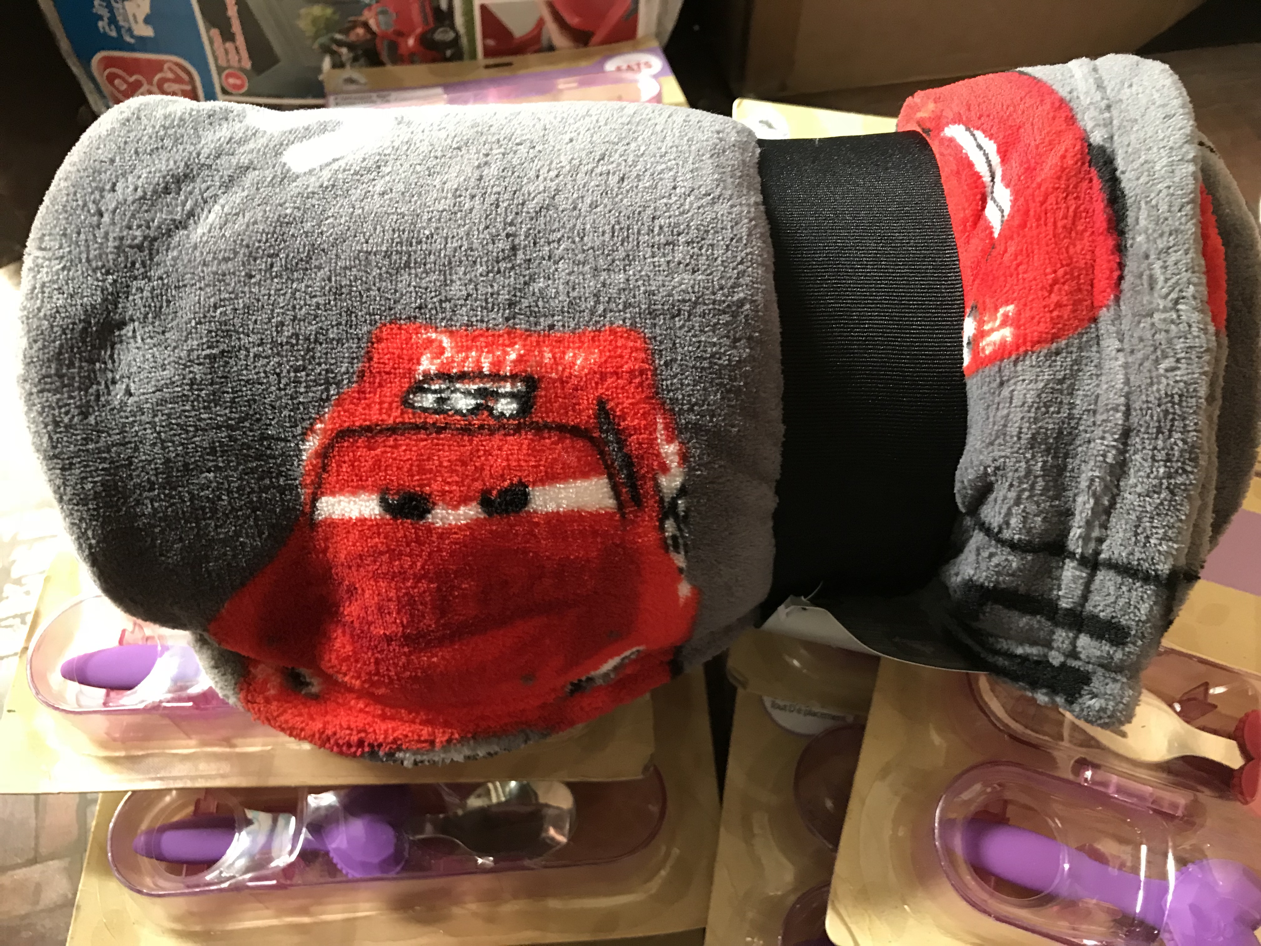 ผ้าห่ม Lightning McQueen fleece throw