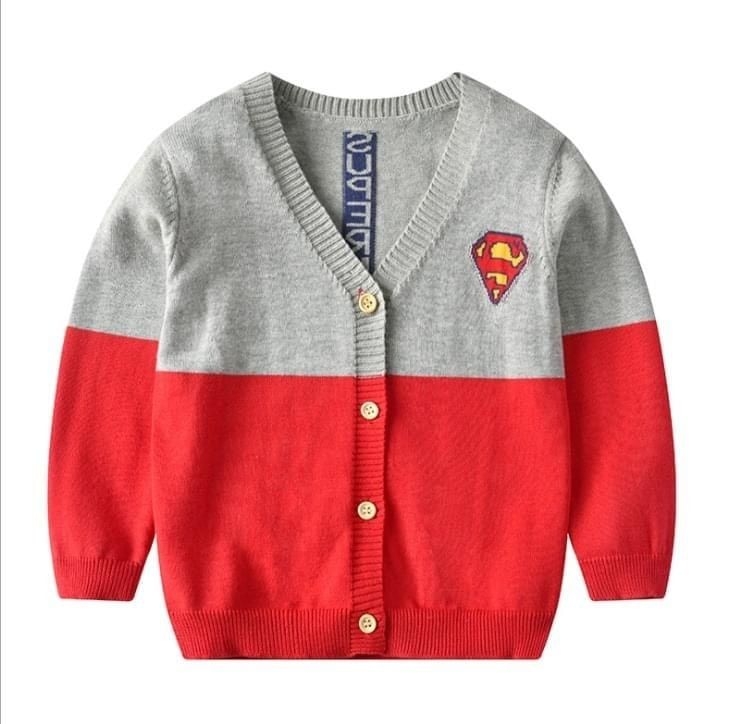 เสื้อกันหนาว ไหมพรม ลายฮีโร่