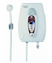 Sharp เครื่องทำน้ำอุ่น Digi-Temp ไฟ 4,500 วัตต์ รุ่น WH-535D