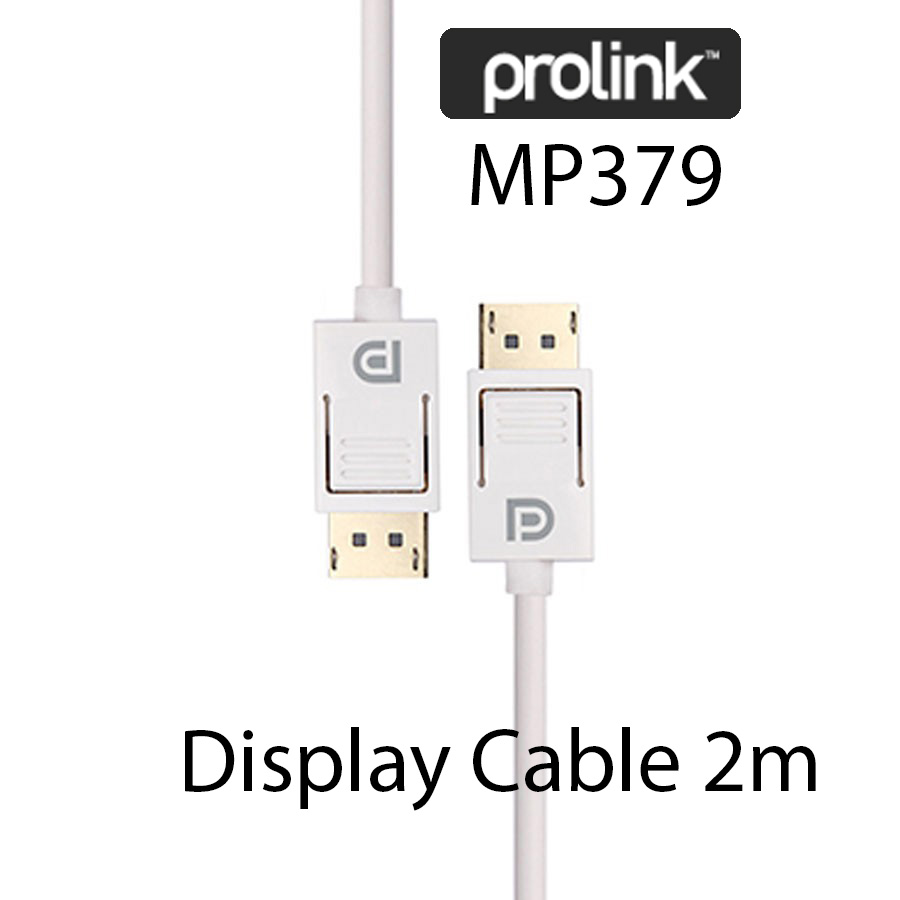 MP379 Prolink Display Port Cable 2m.