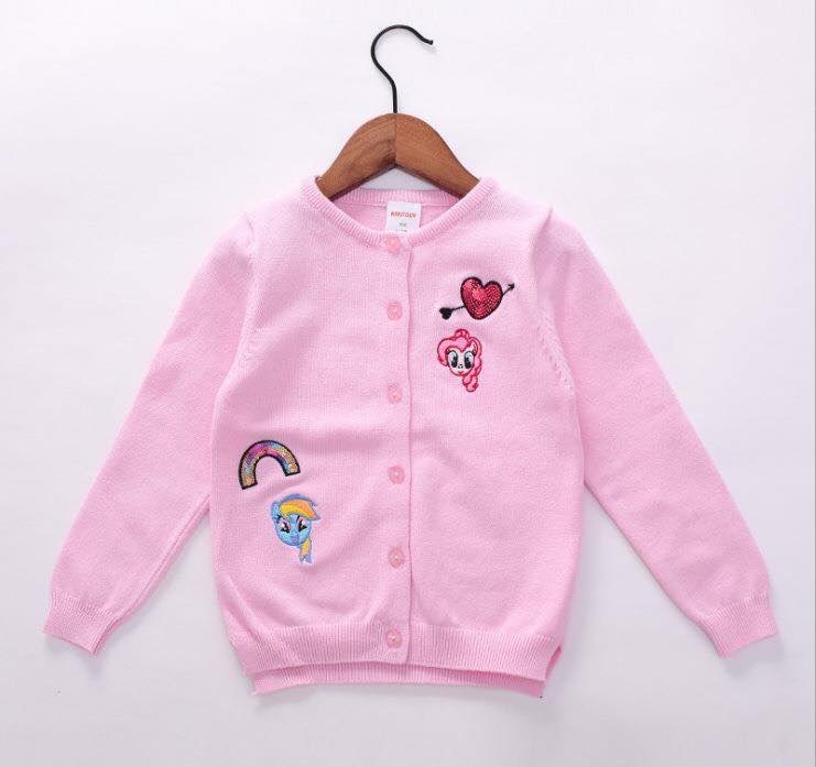 พร้อมส่ง ชุดกันหนาวเด็ก : เสื้อกันหนาว ไหมพรม ยูนิคอน