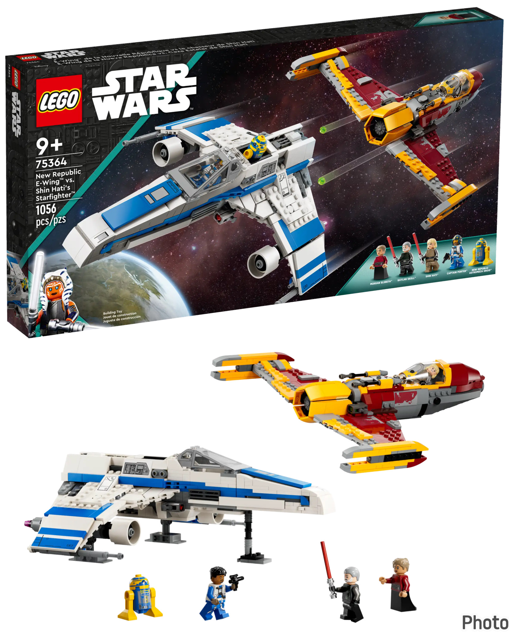เลโก้ LEGO Star Wars 75364 New Republic E-wing vs. Shin Hati’s Starfighter