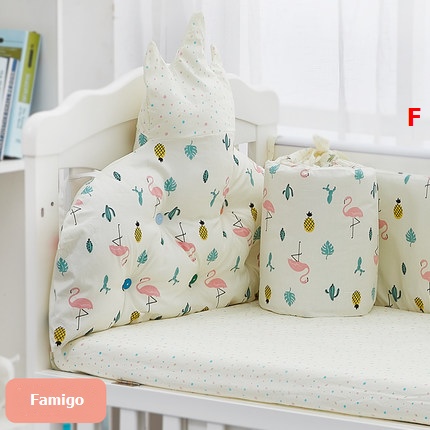 TP201133 ชุดเบาะกันกระแทกผ้าปูนอน Crown Princess Set