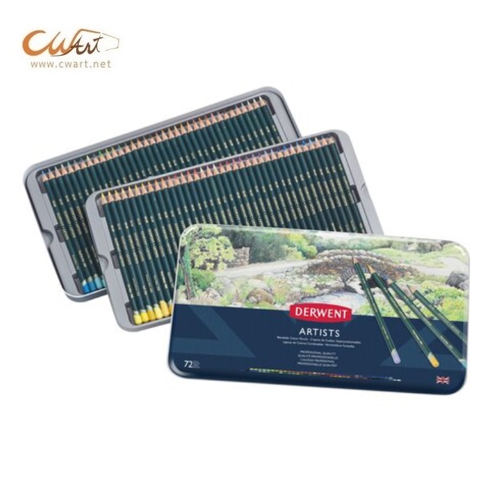 ชุดสีไม้ Derwent Artists 72 สี
