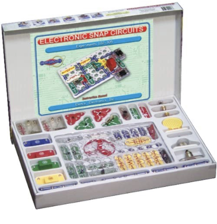 ชุดสร้างวงจรไฟฟ้าแบบไม่อันตราย Snap Circuits Classic SC-300 Electronics Exploration Kit