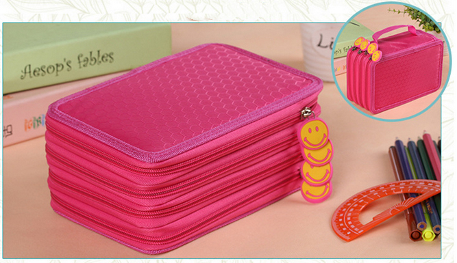 กระเป๋าดินสอสี กล่องเครื่องเขียน 3 ซิป และ 4 ซิป