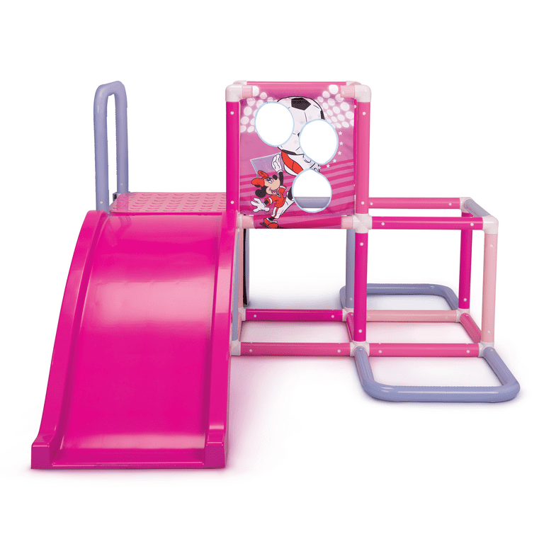 Minnie Mouse Children’s Indoor and Outdoor Jungle Gym with Slide