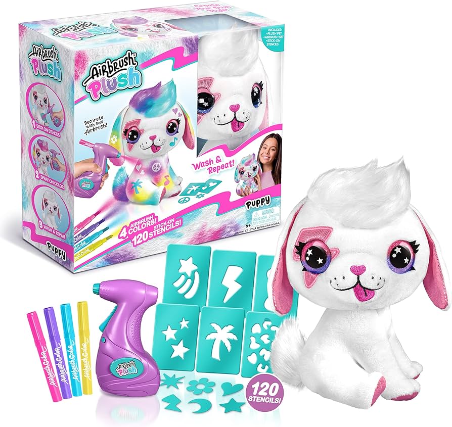 Canal Toys Personalize Airbrush Plush Large Puppy