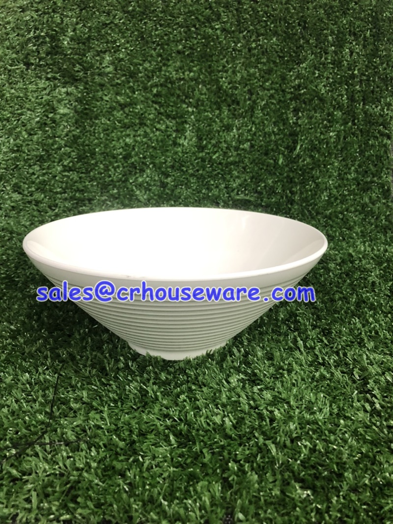 ชามกลมมีลอนปากบานญี่ปุ่น ขนาด 8.5 นิ้ว รหัสสินค้า 017-SB-B103-8.5