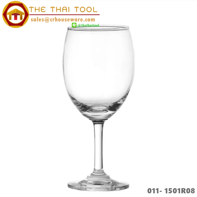 Classic Red Wine แก้วไวน์แดง ขนาด 8 ออนซ์ 011- 1501R08 (บรรจุกล่องเล็ก กล่องละ 6 ใบ)