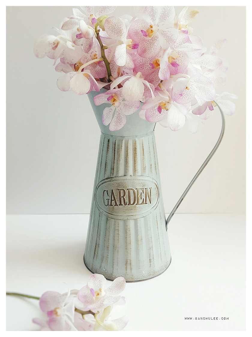 "GARDEN" Tin Vase