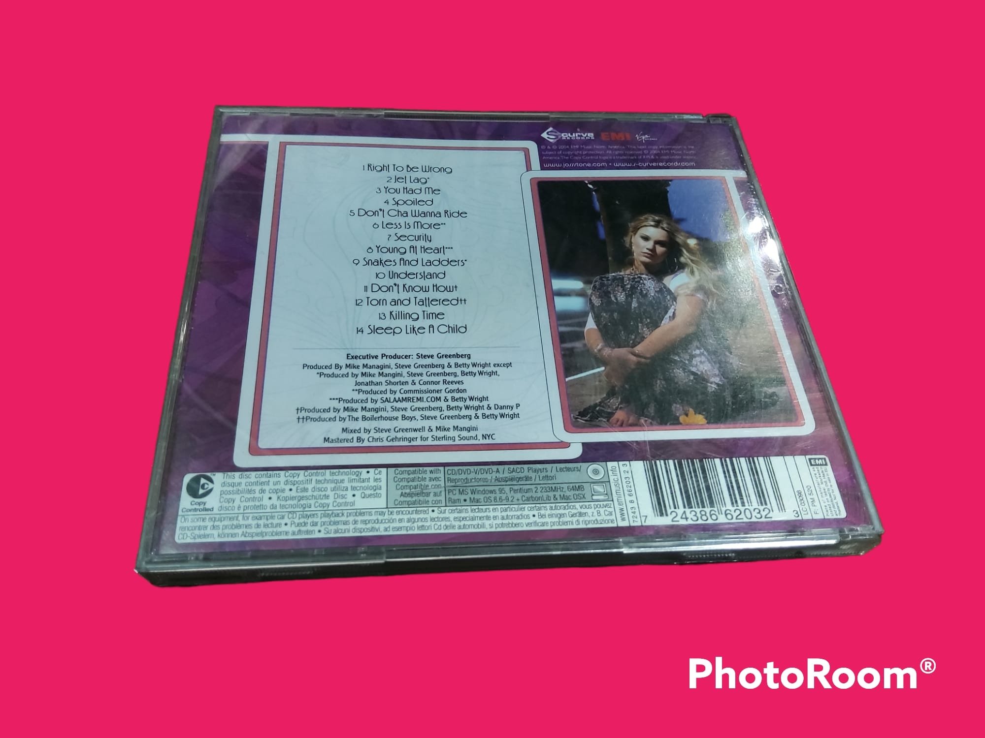 CD เพลง JOSS STONE อัลบัม Nind Body & Soul 2547