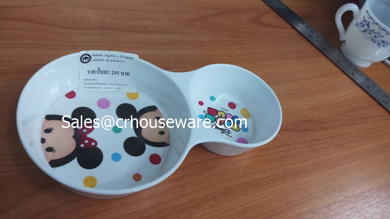 ชามดูโอ้ 8.75 นิ้ว ลายTSUMSUM